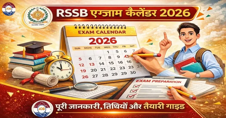 RSSB Exam Calendar 2026: परीक्षा तिथियाँ, तैयारी गाइड और PDF लिंक