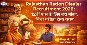 Rajasthan Ration Dealer Vacancy 2026: 12वीं पास के लिए नोटिफिकेशन जारी, बिना परीक्षा होगा चयन