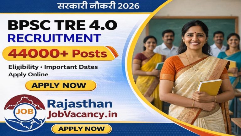 BPSC Teacher TRE 4.0 Recruitment 2026