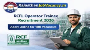 RCFL Operator Trainee Recruitment 2026: Apply Online for 188 Vacancies
