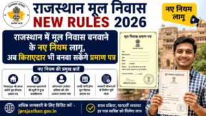 Rajasthan Mool Niwas New Rules 2026: राजस्थान में मूल निवास बनवाने के नए नियम लागू, अब किराएदार भी बनवा सकेंगे प्रमाण पत्र